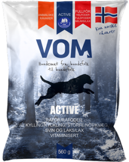 VOM ACTIVE Fullför m Lax Köttbullar